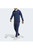AGASALHO ADIDAS 3S DK TS COM CAPUZ MASCULINO - Marinho/azul AGASALHO ADIDAS 3S DK TS COM CAPUZ MASCULINO - Marinho/azul