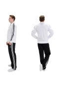 AGASALHO ADIDAS 3S ESS PES MASCULINO - Branco/preto AGASALHO ADIDAS 3S ESS PES MASCULINO - Branco/preto