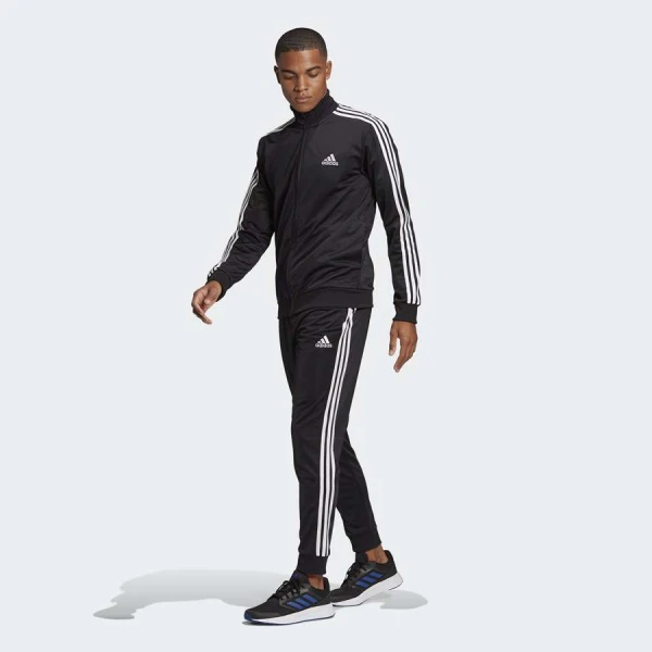 AGASALHO ADIDAS 3S TR TT TS MASCULINO - Preto/branco