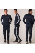 AGASALHO ADIDAS B2BAS 3S MASCULINO - Marinho/branco AGASALHO ADIDAS B2BAS 3S MASCULINO - Marinho/branco