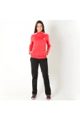 AGASALHO ADIDAS BACK 2 BASICS 3 STRIPES FEMININO - Vermelho/preto AGASALHO ADIDAS BACK 2 BASICS 3 STRIPES FEMININO - Vermelho/preto