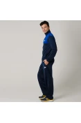 AGASALHO ADIDAS BACK 2 BASICS 3 STRIPES MASCULINO - Marinho/azul AGASALHO ADIDAS BACK 2 BASICS 3 STRIPES MASCULINO - Marinho/azul