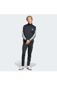 AGASALHO ADIDAS BASIC 3S TRICOT TRACK MASCULINO - Preto/branco
