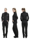 AGASALHO ADIDAS CLASSIC WOM FEMININO - Preto/branco AGASALHO ADIDAS CLASSIC WOM FEMININO - Preto/branco