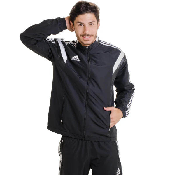 AGASALHO ADIDAS CON 14 MASCULINO - Preto/branco