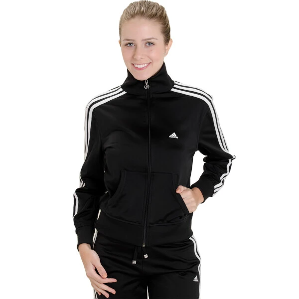 AGASALHO ADIDAS DIANA TRACKSUIT FEMININO - Preto