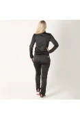AGASALHO ADIDAS ESS EP FEMININO - Preto/branco AGASALHO ADIDAS ESS EP FEMININO - Preto/branco
