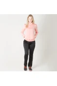 AGASALHO ADIDAS ESS EP FEMININO - Rosa/preto AGASALHO ADIDAS ESS EP FEMININO - Rosa/preto