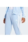 AGASALHO ADIDAS ESSENTIALS 3S FEMININO - Azul celeste/branco AGASALHO ADIDAS ESSENTIALS 3S FEMININO - Azul celeste/branco