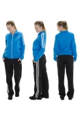 AGASALHO ADIDAS FRIEDA WOM FEMININO - Azul/preto AGASALHO ADIDAS FRIEDA WOM FEMININO - Azul/preto