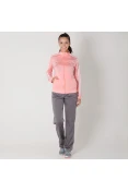 AGASALHO ADIDAS KN TS 1 FEMININO - Rosa/grafite AGASALHO ADIDAS KN TS 1 FEMININO - Rosa/grafite