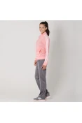 AGASALHO ADIDAS KN TS 1 FEMININO - Rosa/grafite AGASALHO ADIDAS KN TS 1 FEMININO - Rosa/grafite