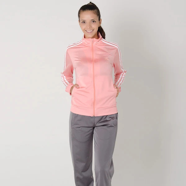 AGASALHO ADIDAS KN TS 1 FEMININO - Rosa/grafite