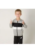 AGASALHO ADIDAS LB THEMES INFANTIL - Cinza/preto AGASALHO ADIDAS LB THEMES INFANTIL - Cinza/preto