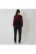 AGASALHO ADIDAS RE FOCUS FEMININO - Preto/bordo AGASALHO ADIDAS RE FOCUS FEMININO - Preto/bordo
