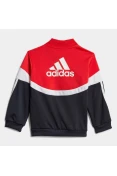 AGASALHO ADIDAS SHINY BADGE OF SPORT 3-STRIPES INFANTIL - Vermelho/branco AGASALHO ADIDAS SHINY BADGE OF SPORT 3-STRIPES INFANTIL - Vermelho/branco
