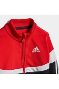 AGASALHO ADIDAS SHINY BADGE OF SPORT 3-STRIPES INFANTIL - Vermelho/branco AGASALHO ADIDAS SHINY BADGE OF SPORT 3-STRIPES INFANTIL - Vermelho/branco