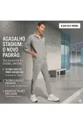 AGASALHO ADIDAS STADIUM 3S TS MASC. - Cinza AGASALHO ADIDAS STADIUM 3S TS MASC. - Cinza