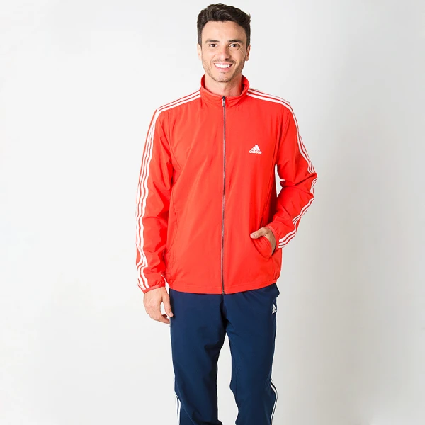 AGASALHO ADIDAS WV LIGHT MASCULINO - Vermelho/marinho