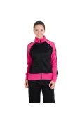 AGASALHO ASICS KNIT WARM UP FEMININO - Preto/pink AGASALHO ASICS KNIT WARM UP FEMININO - Preto/pink