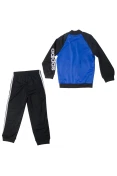 AGASALHO INFANTIL SHINY DA ADIDAS - Azul/preto AGASALHO INFANTIL SHINY DA ADIDAS - Azul/preto