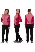 AGASALHO MIZUNO ASAKA FEMININO - Pink/preto AGASALHO MIZUNO ASAKA FEMININO - Pink/preto