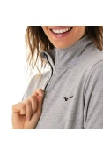 AGASALHO MIZUNO COMFY FEMININO - Cinza AGASALHO MIZUNO COMFY FEMININO - Cinza