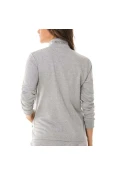 AGASALHO MIZUNO COMFY FEMININO - Cinza AGASALHO MIZUNO COMFY FEMININO - Cinza