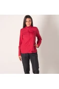 AGASALHO MIZUNO JET FEMININO - Vermelho/preto AGASALHO MIZUNO JET FEMININO - Vermelho/preto