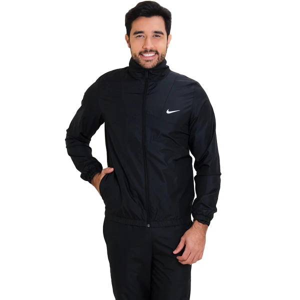 AGASALHO NIKE HALF TIME WOVEN TRK SUIT MASCULINO - Preto/branco