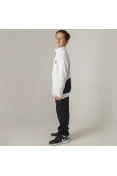 AGASALHO NIKE NSW TRACK SUIT PAC POLY INFANTIL - Branco/preto