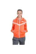 AGASALHO NIKE PURSUITIST WARMUP FEMININO - Laranja/cinza AGASALHO NIKE PURSUITIST WARMUP FEMININO - Laranja/cinza