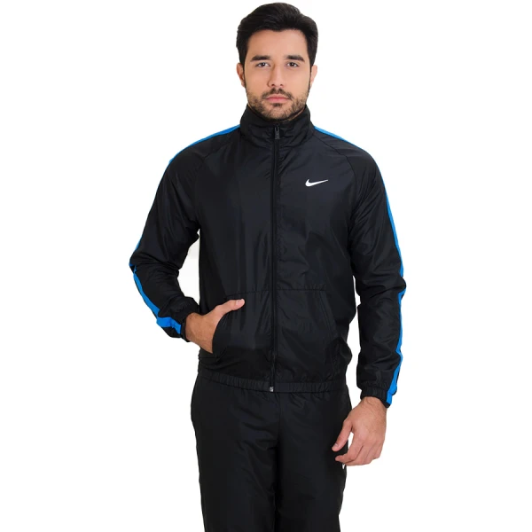 AGASALHO NIKE SEASON WOVEN TRACK SUIT MASCULINO - Preto/azul