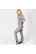 AGASALHO NIKE SPORTSWEAR TRAK SUIT FEMININO - Cinza/salmao AGASALHO NIKE SPORTSWEAR TRAK SUIT FEMININO - Cinza/salmao