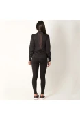 AGASALHO PUMA ACTIVE YOGINI WOVEN SUIT FEMININO - Preto AGASALHO PUMA ACTIVE YOGINI WOVEN SUIT FEMININO - Preto