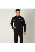 AGASALHO PUMA BLOCKED TRICOT SUIT OP MASCULINO - Preto/branco AGASALHO PUMA BLOCKED TRICOT SUIT OP MASCULINO - Preto/branco