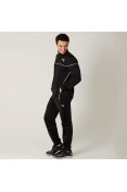 AGASALHO PUMA BLOCKED TRICOT SUIT OP MASCULINO - Preto/branco AGASALHO PUMA BLOCKED TRICOT SUIT OP MASCULINO - Preto/branco