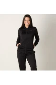 AGASALHO PUMA CLASSIC POLY TRICOT SUIT OP FEMININO - Preto AGASALHO PUMA CLASSIC POLY TRICOT SUIT OP FEMININO - Preto