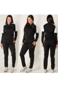 AGASALHO PUMA CLEAN TRICOT SUIT OP FEMININO - Preto/branco AGASALHO PUMA CLEAN TRICOT SUIT OP FEMININO - Preto/branco