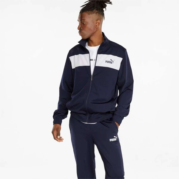 AGASALHO PUMA POLY SUIT CL MASCULINO - Marinho/branco