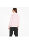 AGASALHO PUMA TRICÔ CLASSIC FEMININO - Rosa/preto AGASALHO PUMA TRICÔ CLASSIC FEMININO - Rosa/preto