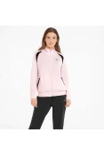 AGASALHO PUMA TRICÔ CLASSIC FEMININO - Rosa/preto AGASALHO PUMA TRICÔ CLASSIC FEMININO - Rosa/preto