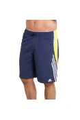 BERMUDA ADIDAS 3S CB MASCULINA - Marinho/amarelo BERMUDA ADIDAS 3S CB MASCULINA - Marinho/amarelo