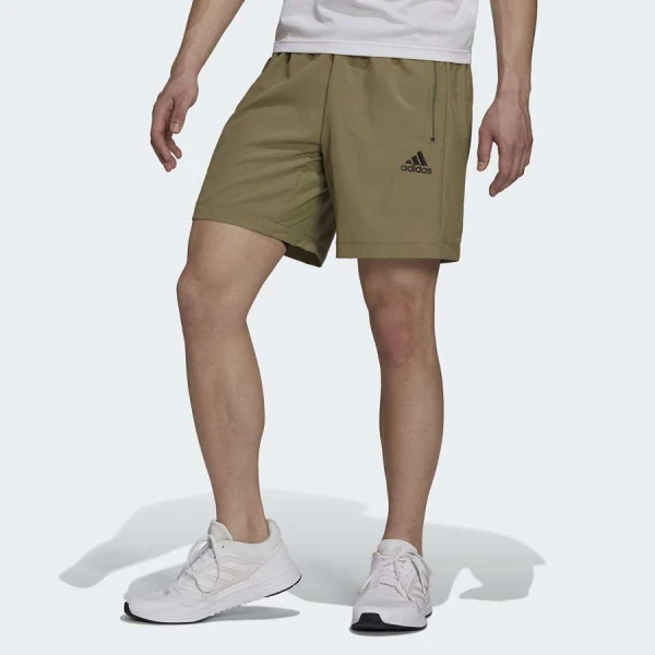 BERMUDA ADIDAS AEROREADY DESIGNED 2 MOVE MASCULINA - Verde