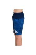 BERMUDA ADIDAS ALLOVER PRINT INFANTIL - Marinho/prata BERMUDA ADIDAS ALLOVER PRINT INFANTIL - Marinho/prata