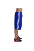 BERMUDA ADIDAS COMMANDER MASCULINA - Azul/branco BERMUDA ADIDAS COMMANDER MASCULINA - Azul/branco