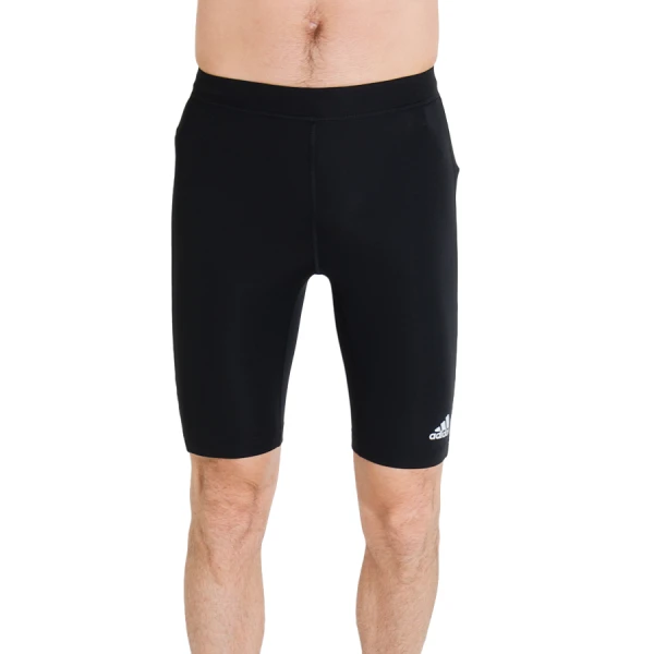 BERMUDA ADIDAS COMPRESSÃO RESPONSE MASCULINA - Preto/branco