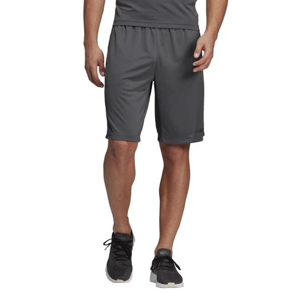BERMUDA ADIDAS D2M COOL 3S MASCULINA - Chumbo/preto
