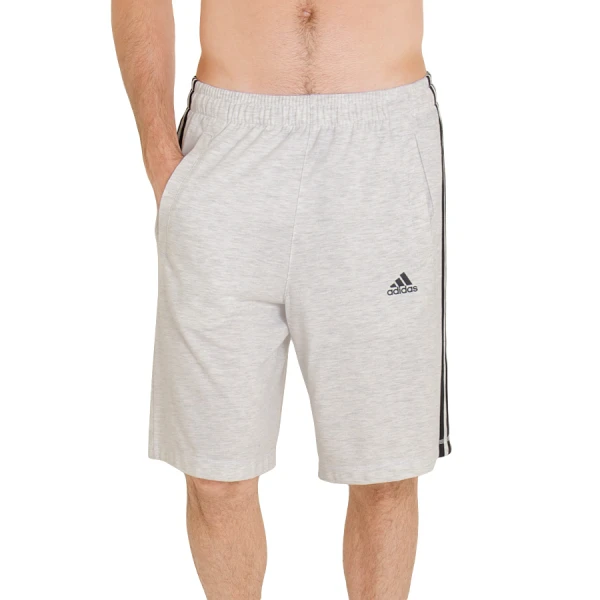 BERMUDA ADIDAS ESS MASCULINA - Bege/preto