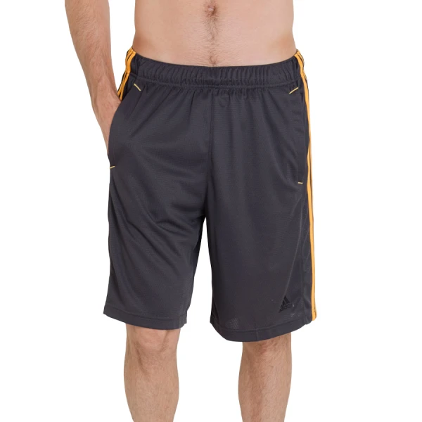 BERMUDA ADIDAS ESSENTIAL MASCULINA - Chumbo/laranja